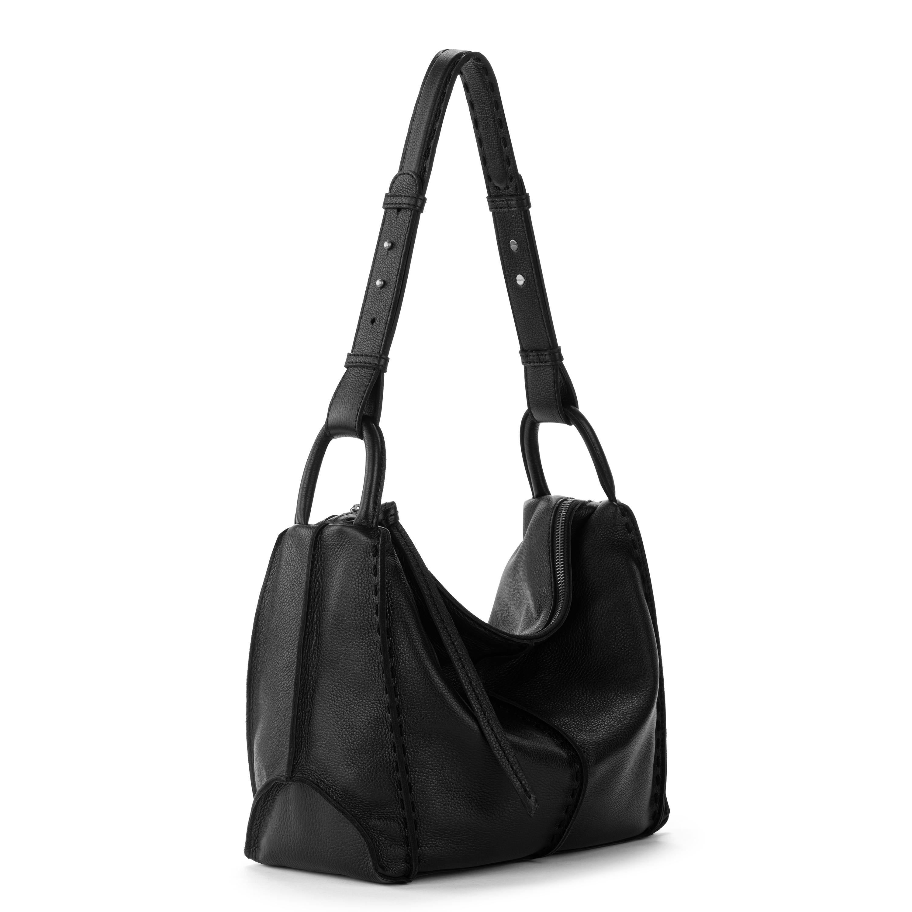 The Sak Los Feliz Hobo - Leather - Black
