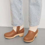 The Sak Paloma Clog Boot - Leather - Tobacco