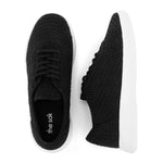 The Sak Asha Sneaker - Hand Crochet - Black