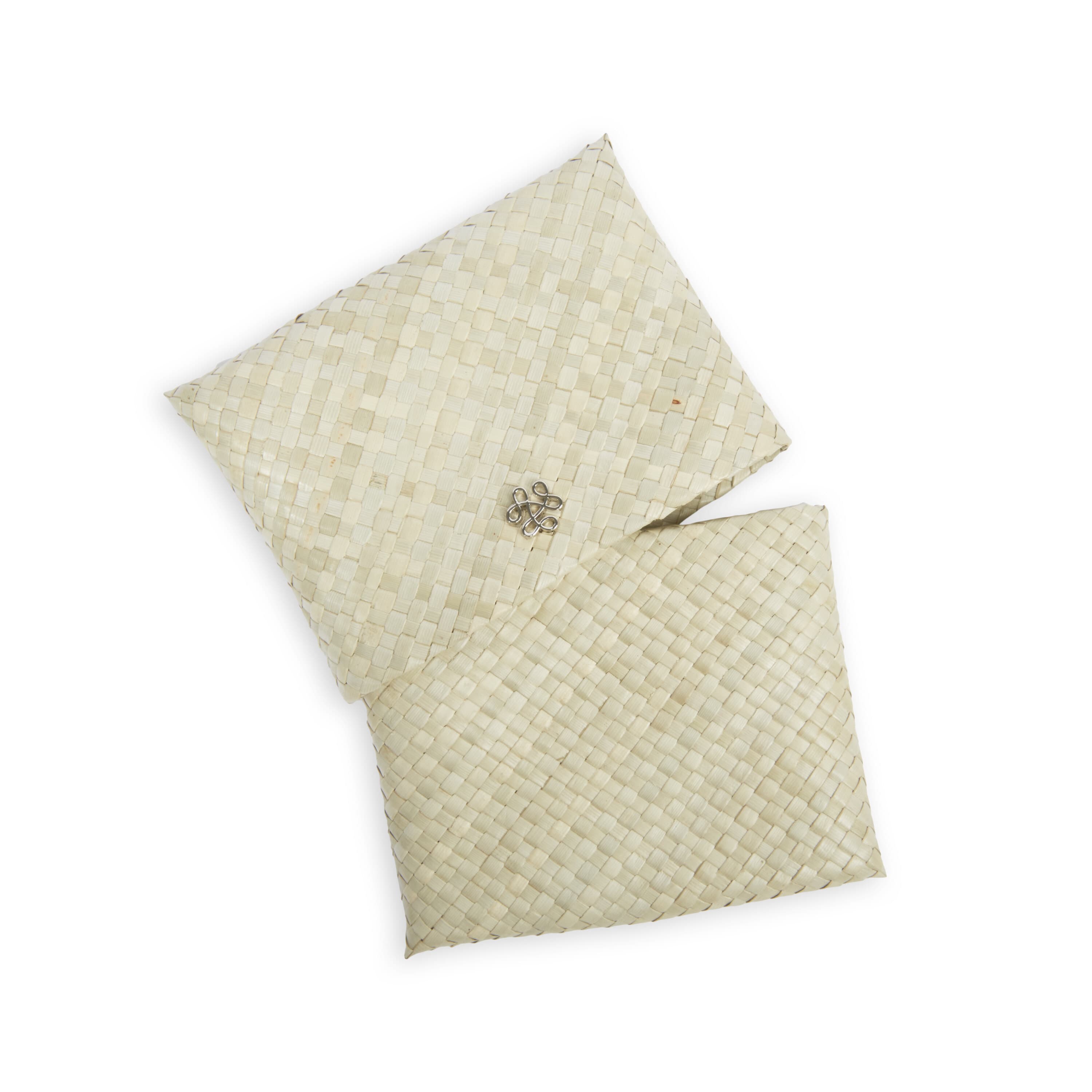 The Sak Parker Disc Earrings - Copper - Silver