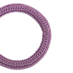 The Sak Finch Bangle - Hand Crochet - Heather