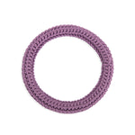 The Sak Finch Bangle - Hand Crochet - Heather