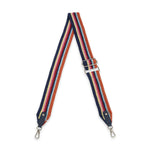 The Sak Crochet Crossbody Strap - Hand Crochet - Indigo Multi Stripe