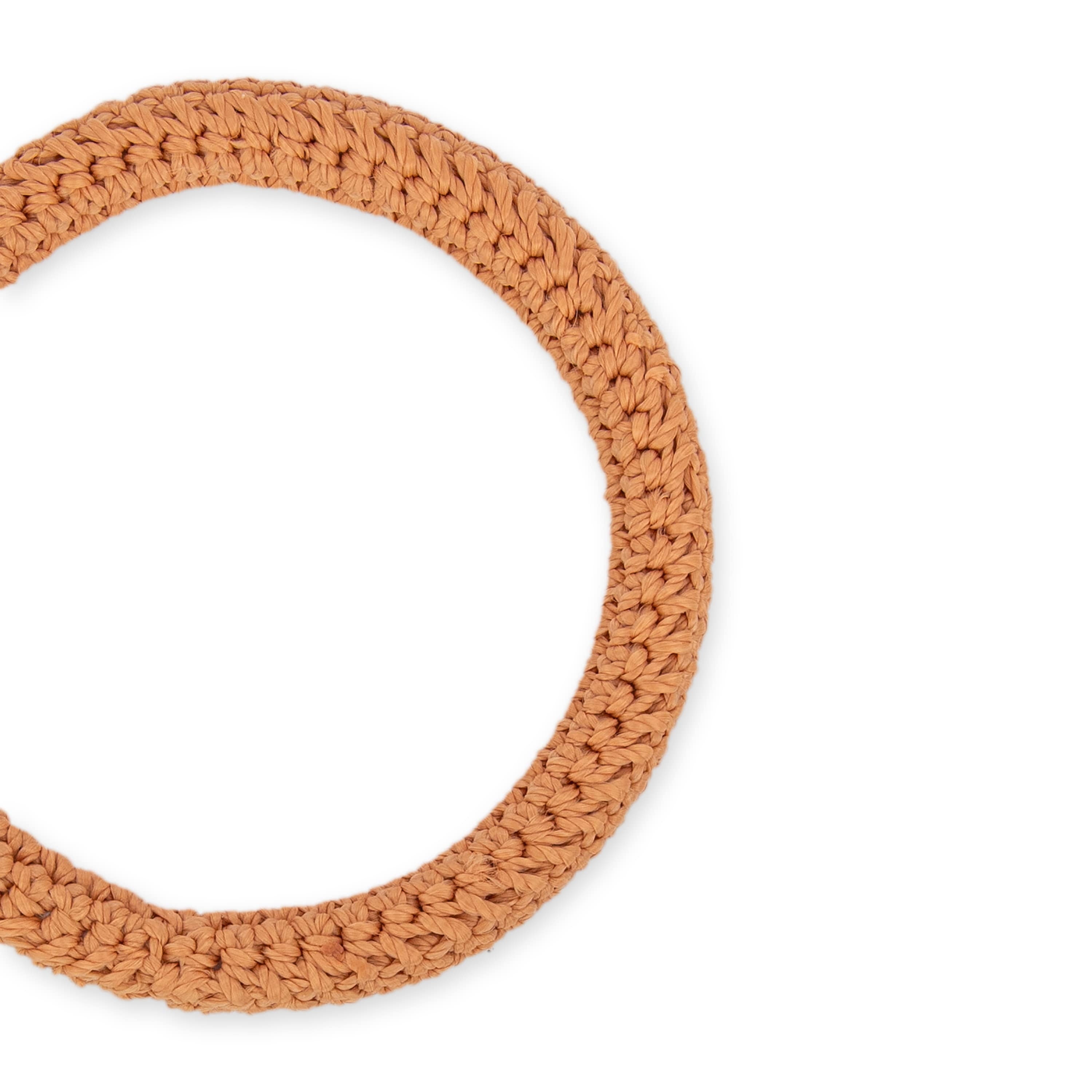 The Sak Finch Bangle - Hand Crochet - Nectar