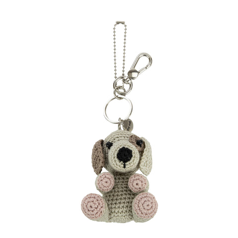 The Sak Yarnicharmz Dangle - Hand Crochet - Spot Dog