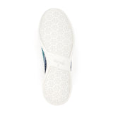 The Sak Asha Sneaker - Hand Crochet - Lapis Stripe