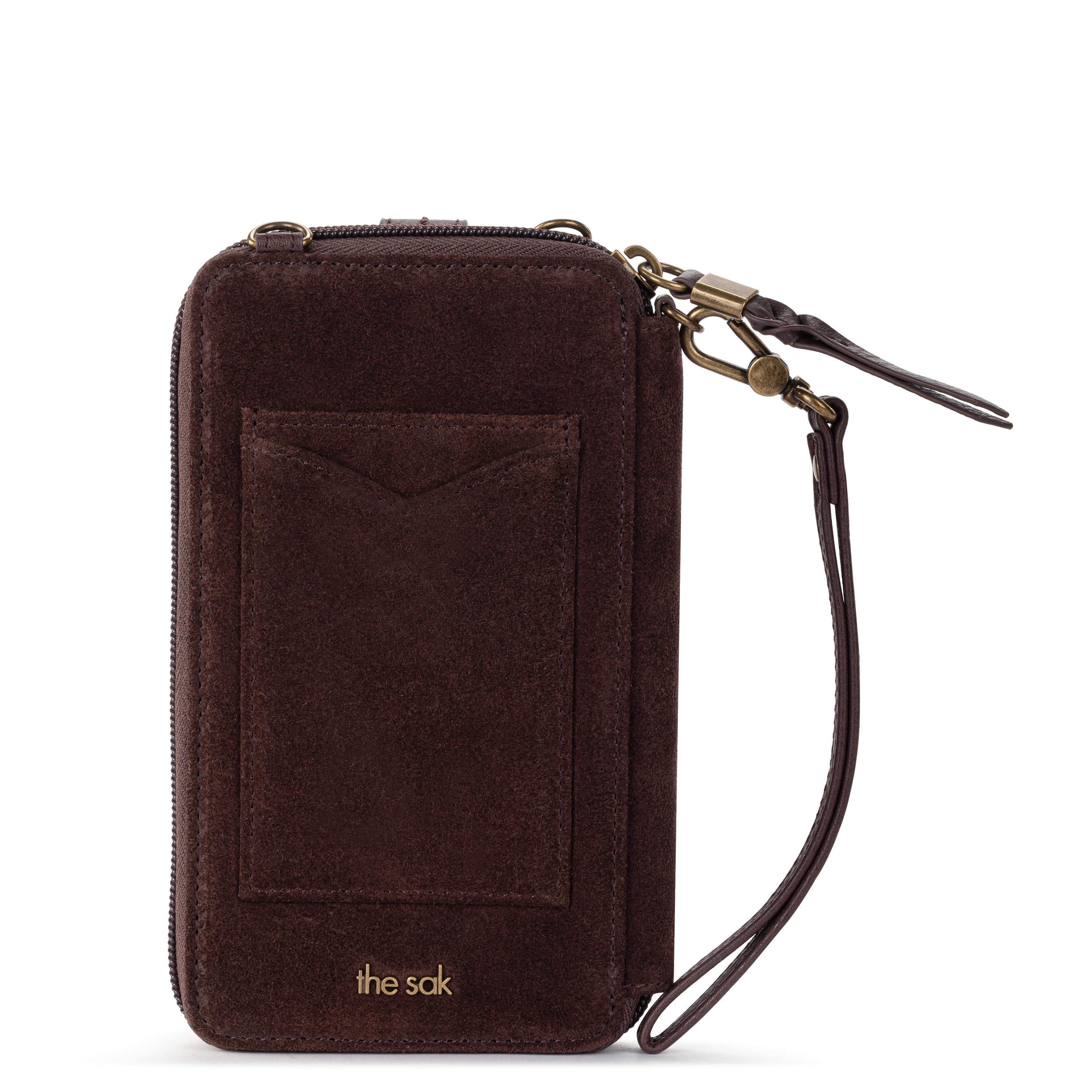 The Sak Silverlake Smartphone Wallet - Leather - Mahogany Suede