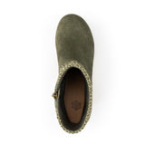 The Sak Paloma Clog Boot - Leather - Moss Suede