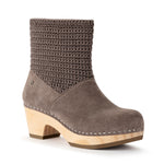 The Sak Paloma Clog Boot - Leather - Mushroom Suede