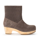 The Sak Paloma Clog Boot - Leather - Mushroom Suede