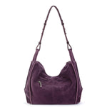 The Sak Los Feliz Hobo - Leather - Aubergine Suede
