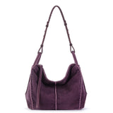 The Sak Los Feliz Hobo - Leather - Aubergine Suede