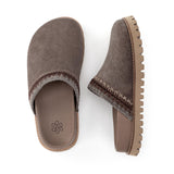 The Sak Bolinas Lug Sole Clog - Leather - Mushroom Seminyak