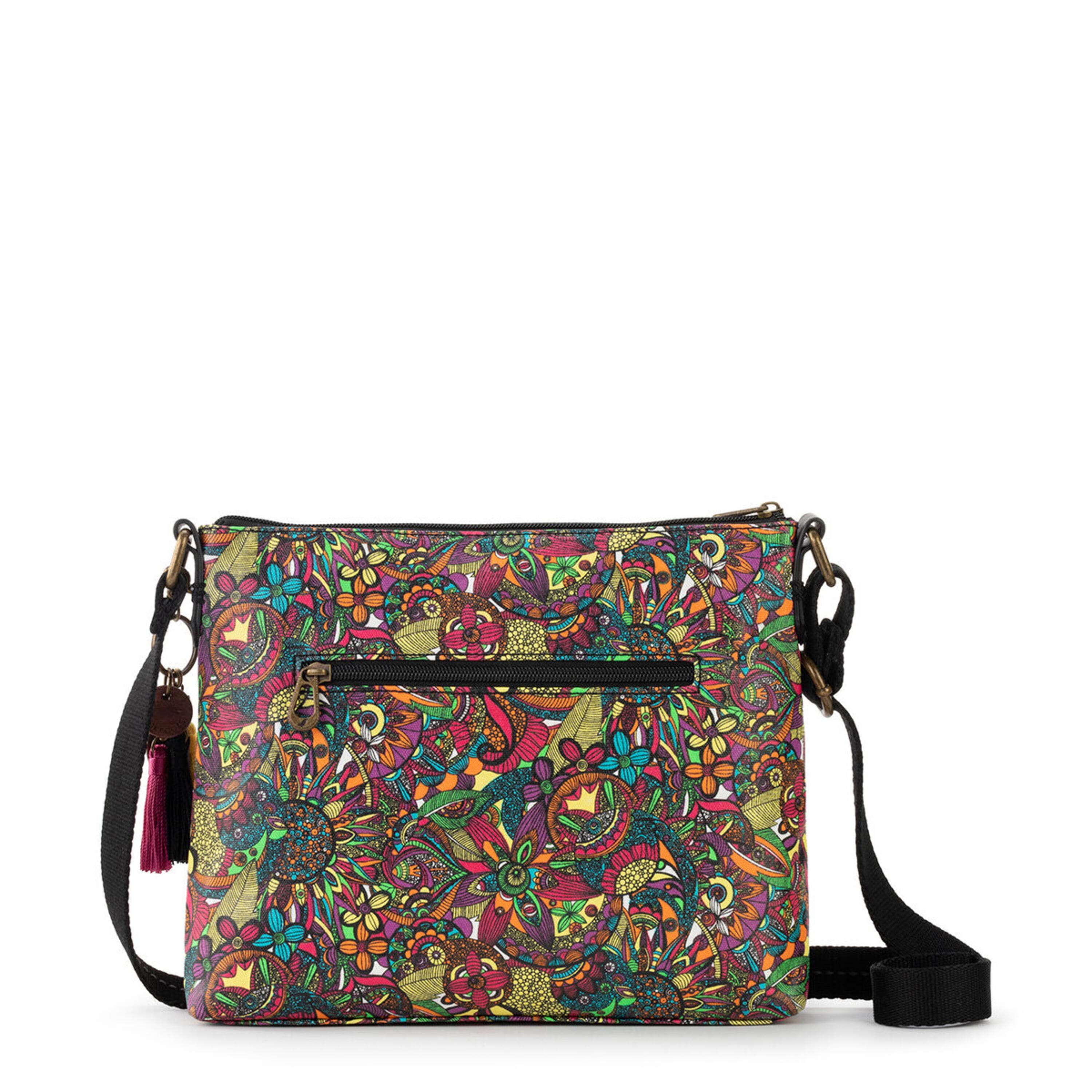Sakroots Basic Crossbody - Canvas - Rainbow Spirit Desert