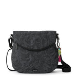 Sakroots Foldover Crossbody - EcoTwill - Black Spirit Desert