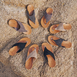 The Sak Shana Sandal - Hand Crochet - Mushroom