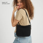 The Sak Lumi Crossbody - Hand Crochet - Black