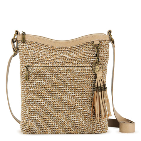 The Sak Lucia Crossbody - Hand Crochet - Bamboo Static