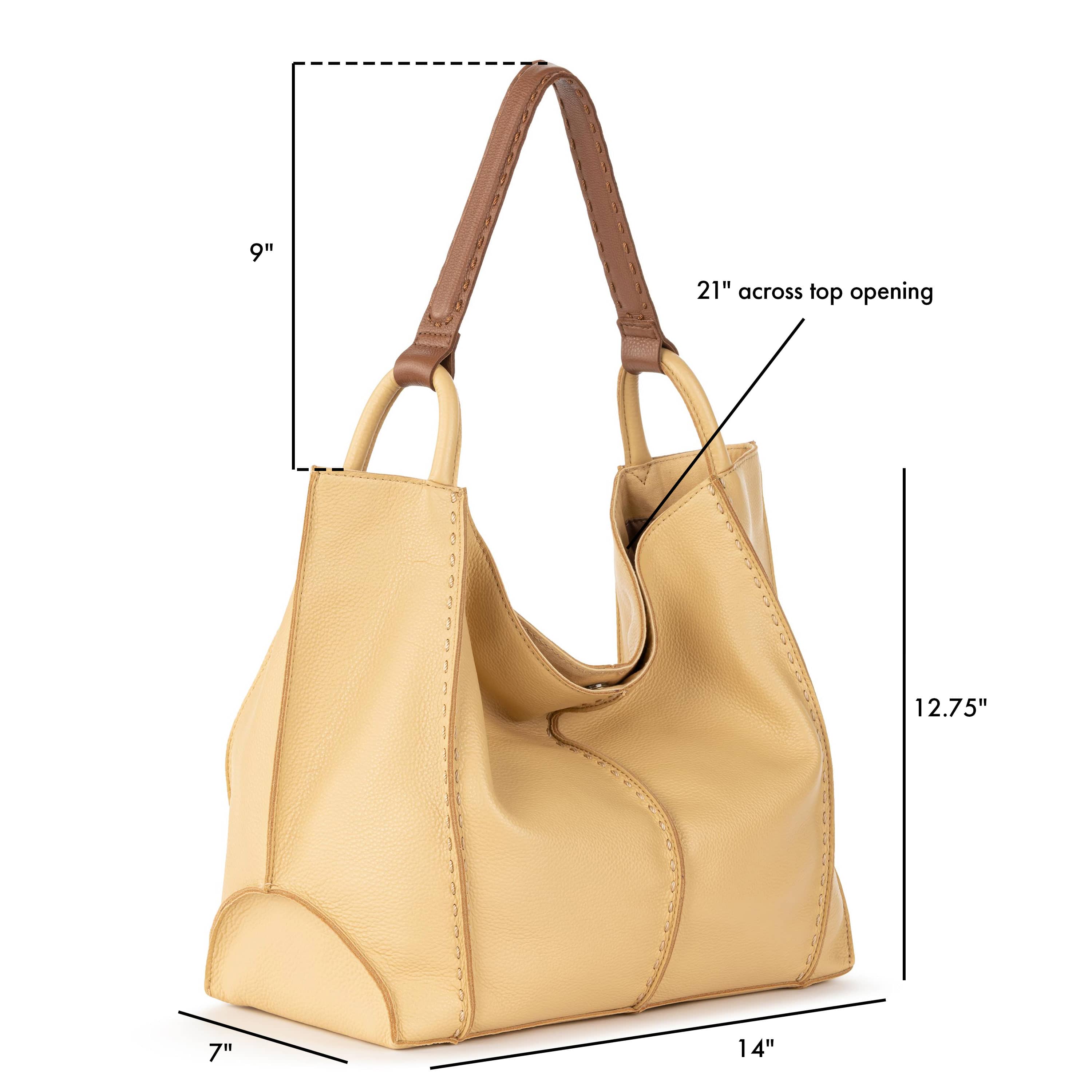 The Sak Los Feliz Large Tote - Leather - Buttercup