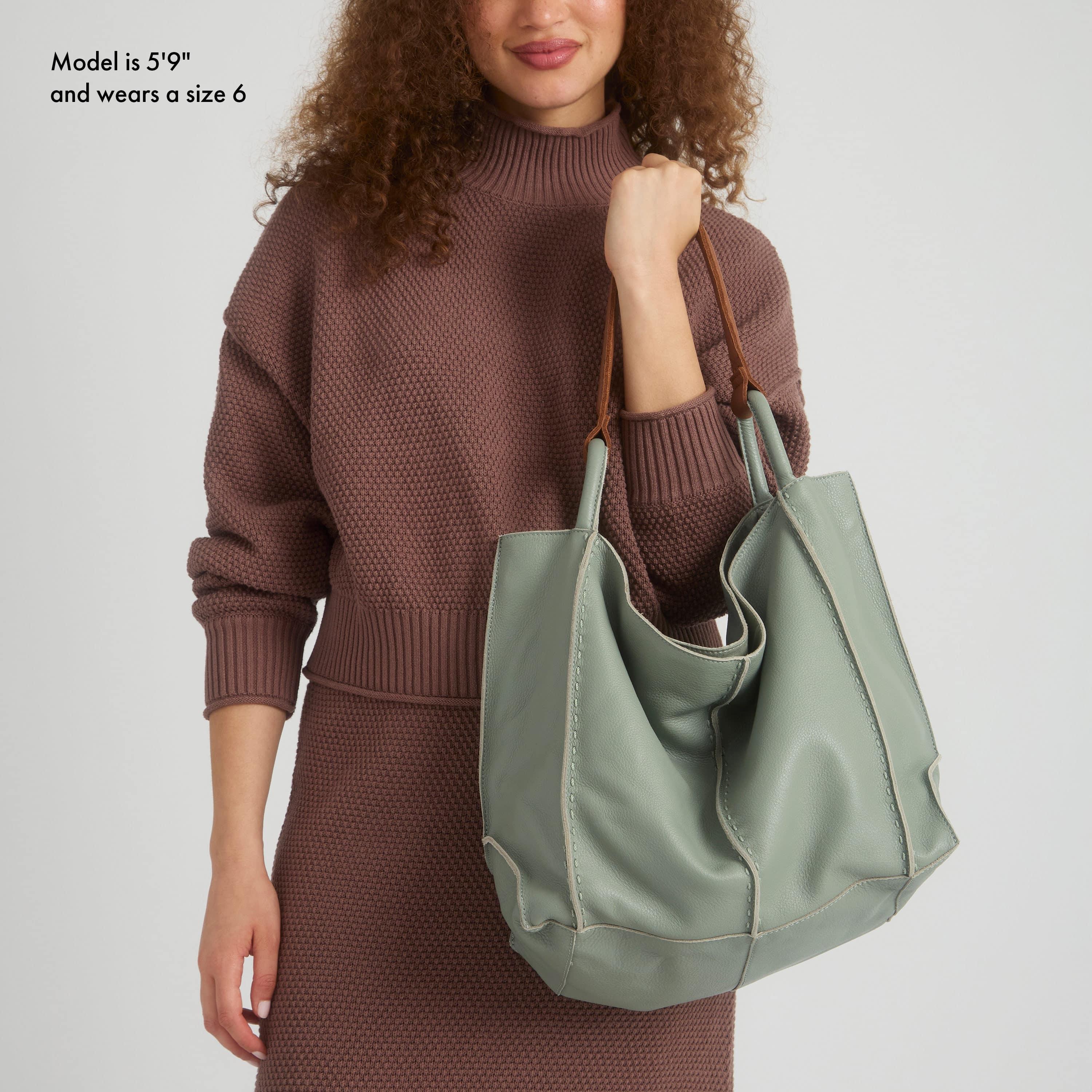 The Sak Los Feliz Large Tote - Leather - Meadow