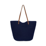 The Sak Faye Large Tote - Hand Crochet - Denim