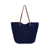 The Sak Faye Large Tote - Hand Crochet - Denim