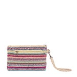 The Sak Vita Wristlet - Hand Crochet - Eden Stripe