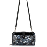 The Sak Iris Large Smartphone Crossbody - |Eco Twill - Midnight Seascape|