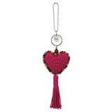 The Sak Melrose Crossbody 3 Piece Set - Hand Crochet - Ecru Multi Beads