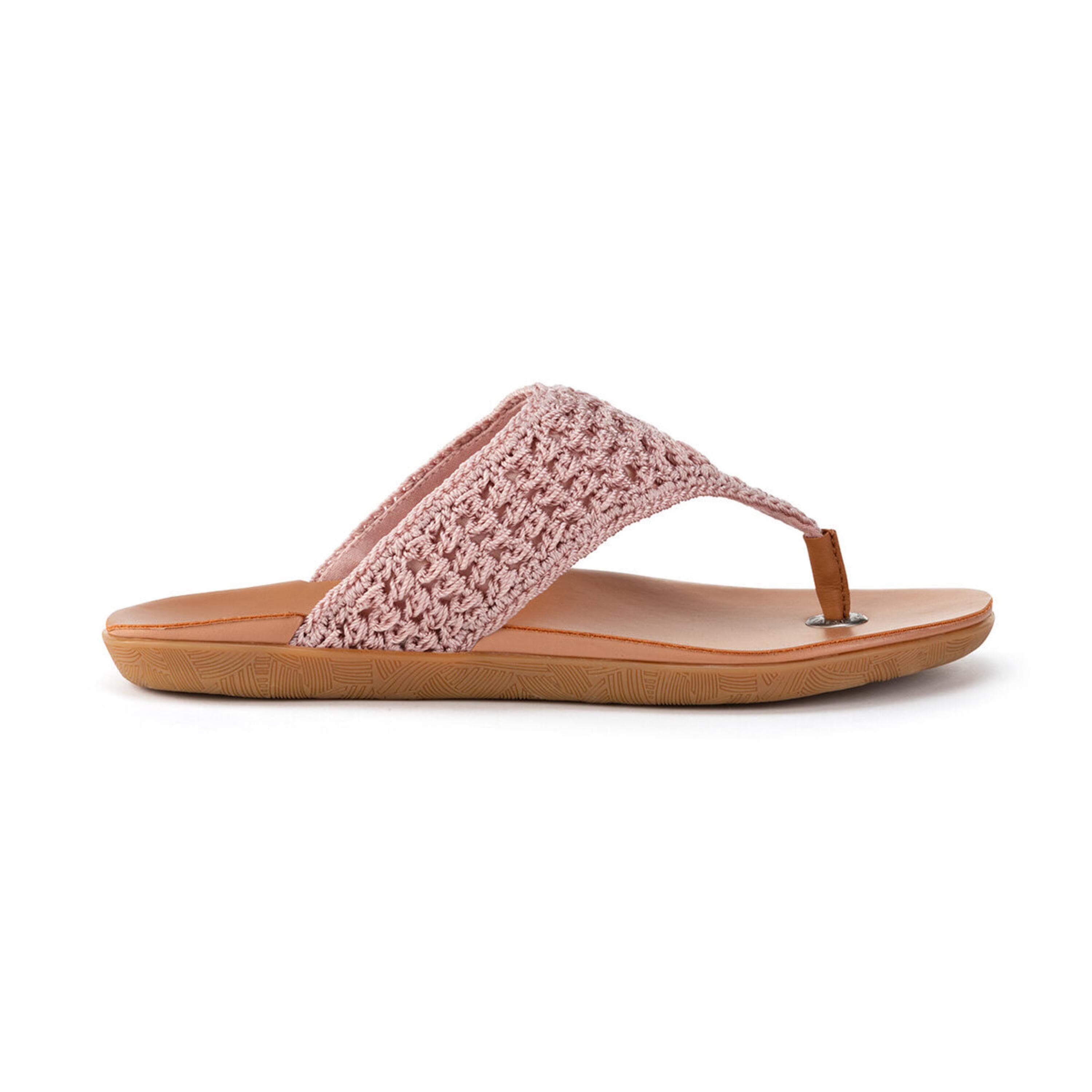 The Sak Shana Sandal - Hand Crochet - Seashell Medallion