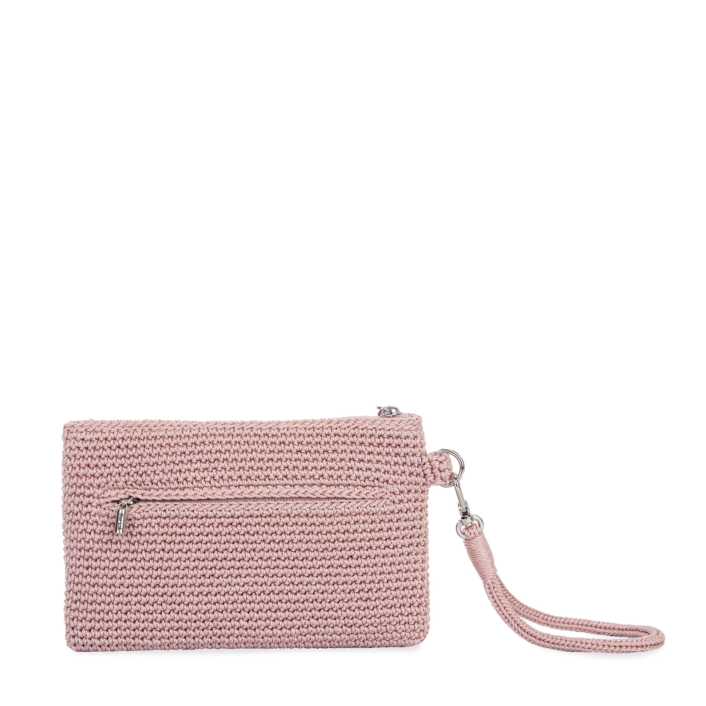 The Sak Vita Wristlet - Hand Crochet - Seashell