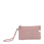 The Sak Melrose Crossbody 3 Piece Set - Hand Crochet - Ecru Pink Multi Beads