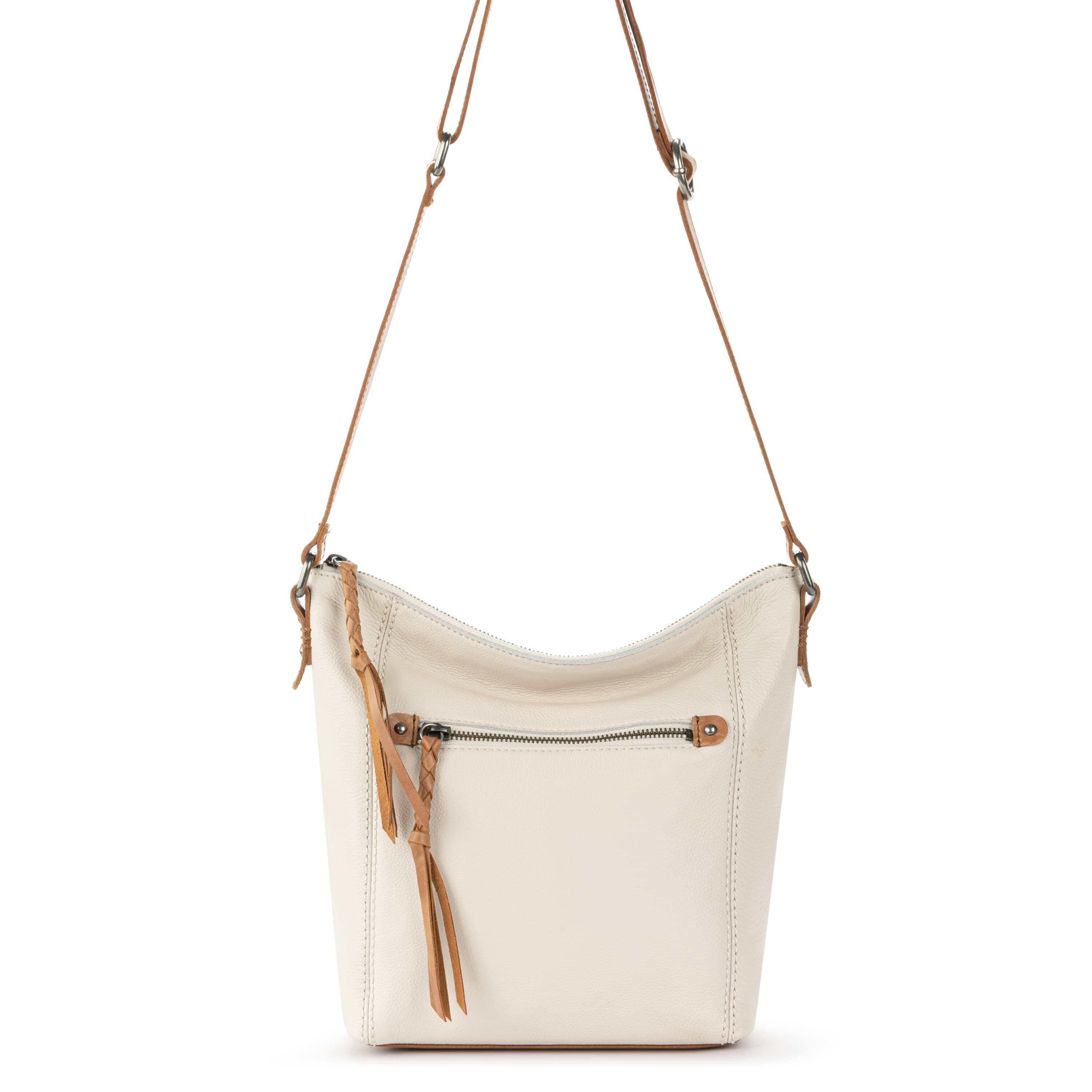The Sak Ashland Crossbody - Leather - Stone