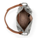 The Sak Los Feliz Hobo - Leather - Dark Silver