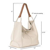 The Sak Los Feliz Large Tote - Leather - Stone