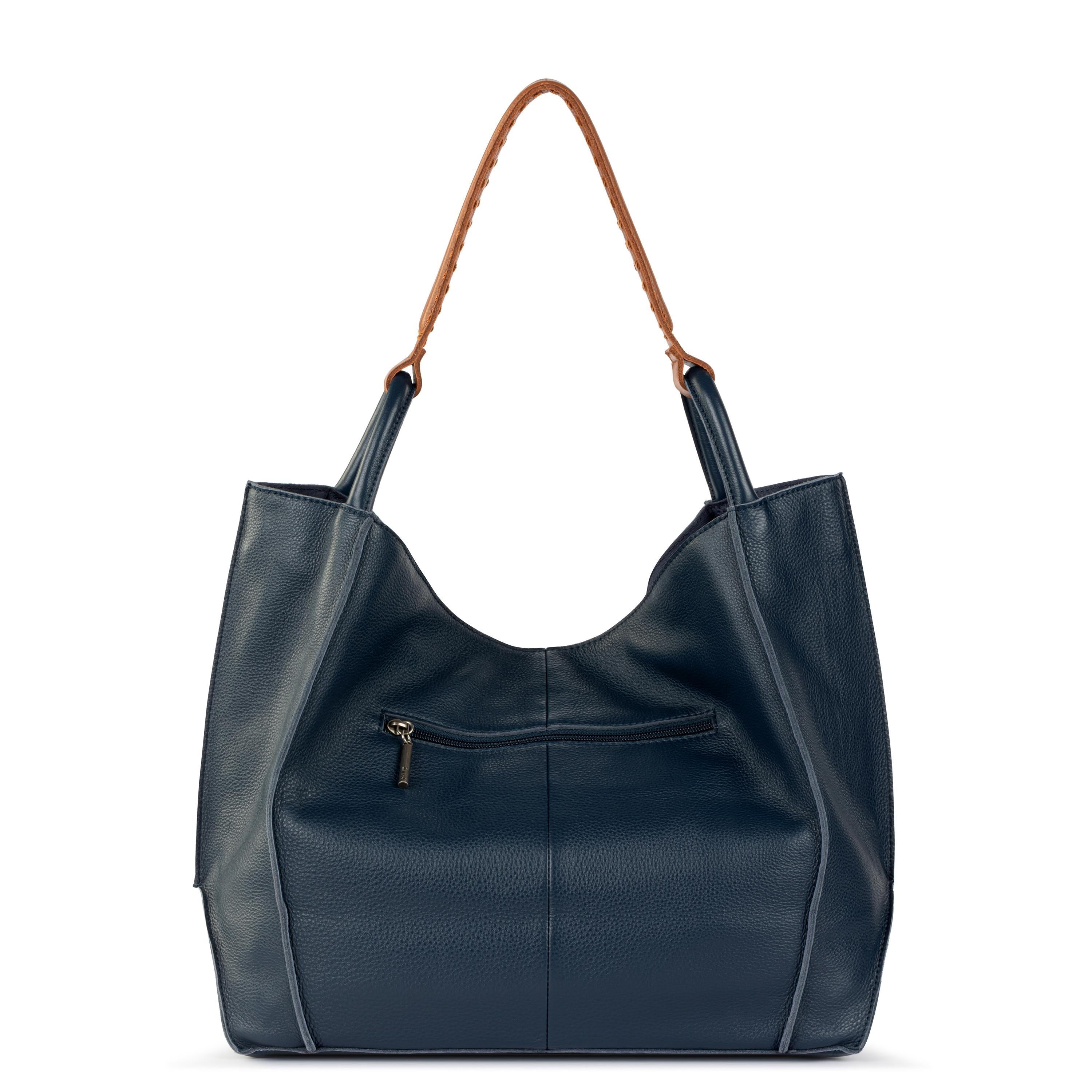 The Sak Los Feliz Large Tote - Leather - Indigo