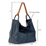 The Sak Los Feliz Large Tote - Leather - Indigo