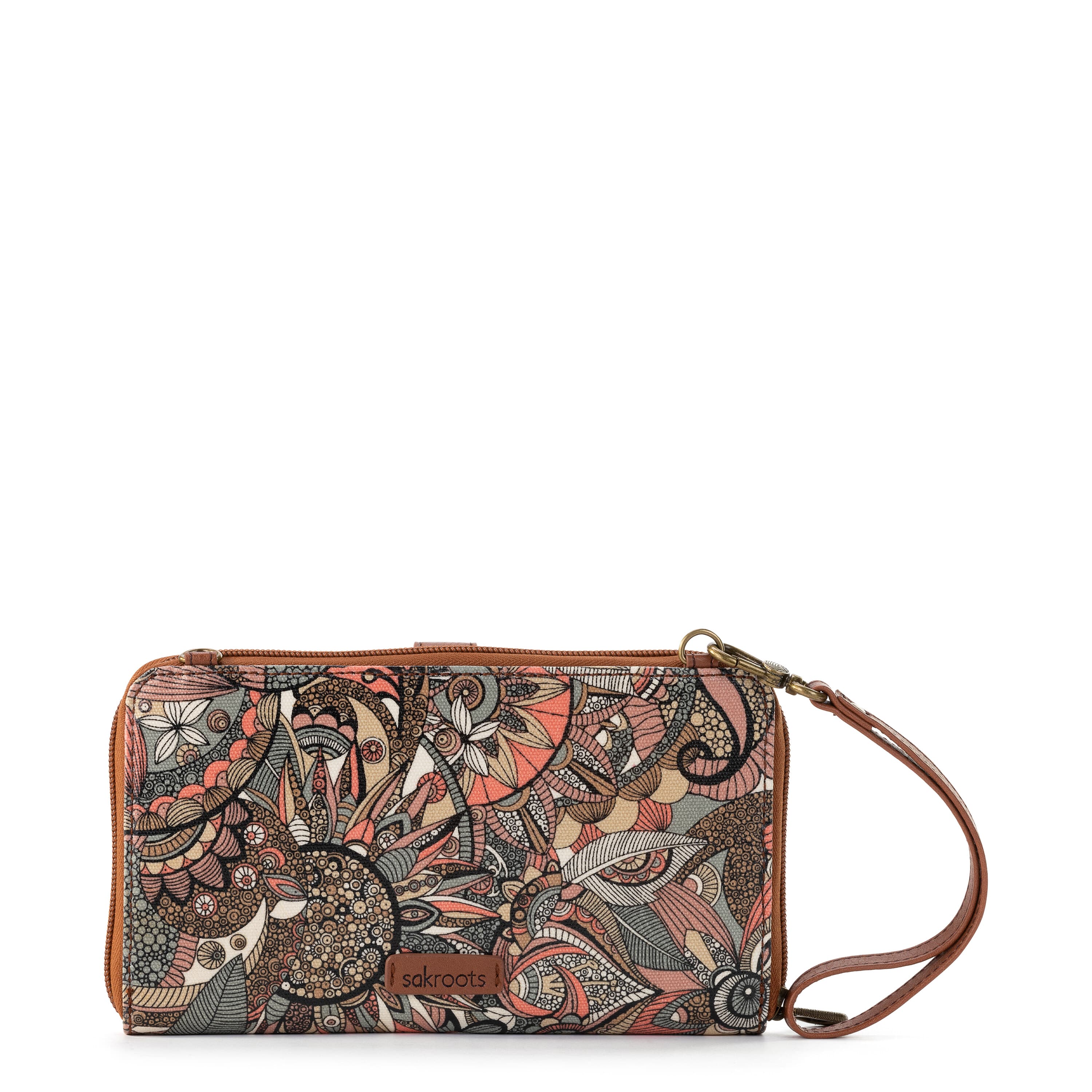 Sakroots Smartphone Wallet - Canvas - Sienna Spirit Desert