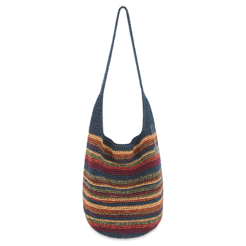 The Sak 120 Hobo - Hand Crochet - Woodland Stripe