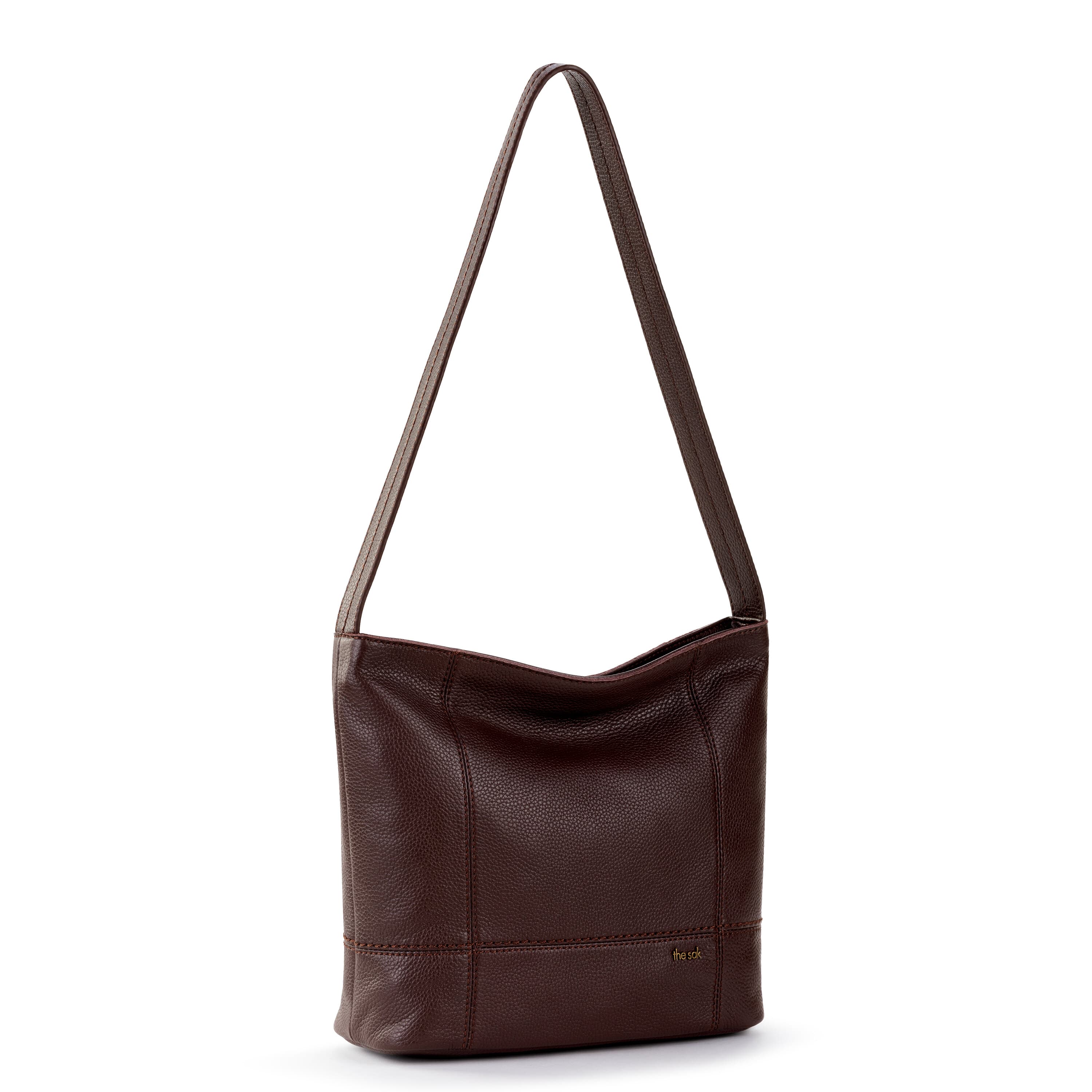 The Sak De Young Hobo - Leather - Mahogany
