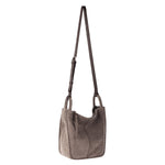 The Sak Los Feliz Crossbody - Leather - Mushroom Suede