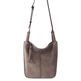 The Sak Los Feliz Crossbody - Leather - Mushroom Suede