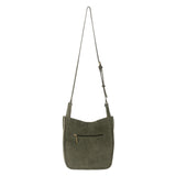 The Sak Los Feliz Crossbody - Leather - Moss Suede