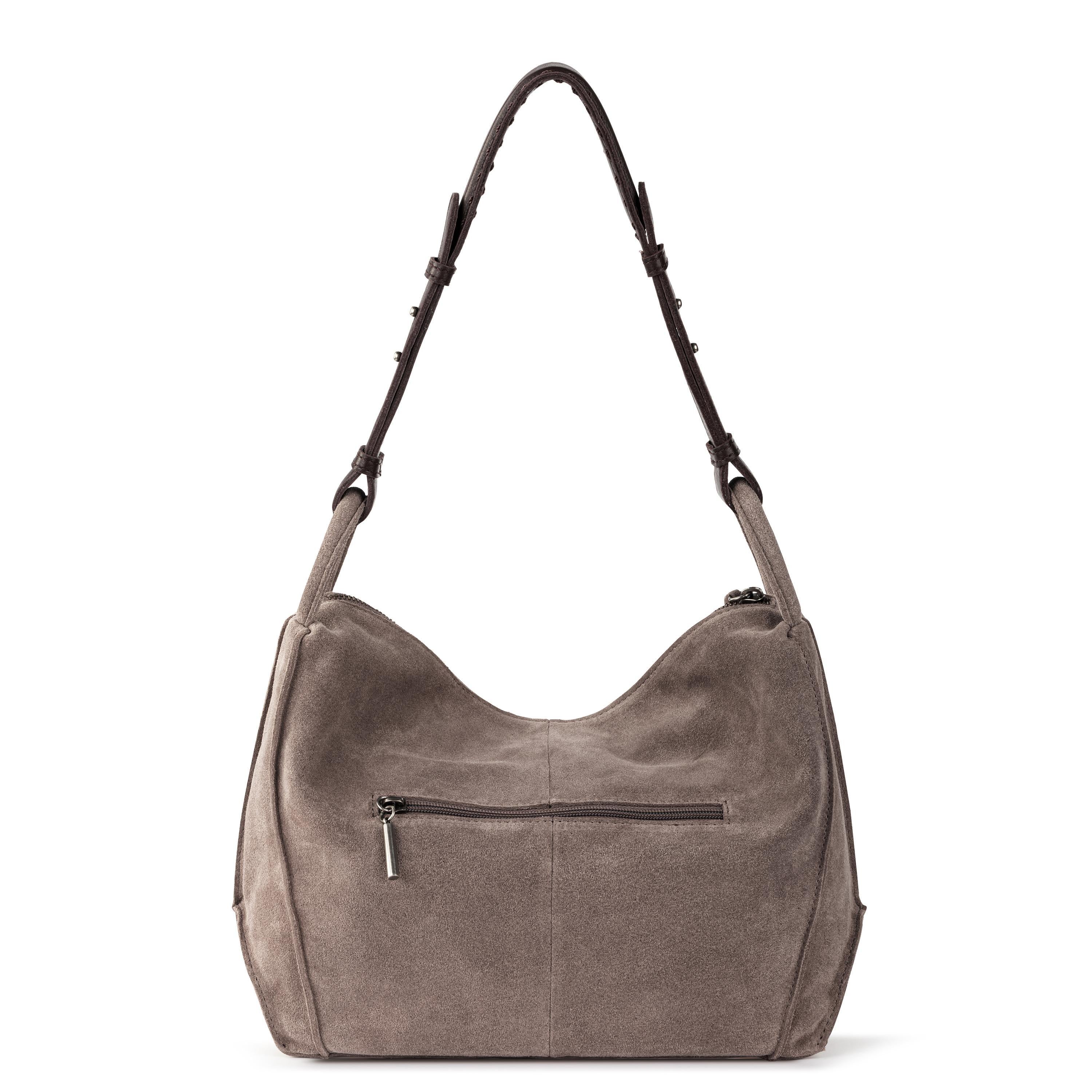 The Sak Los Feliz Hobo - Leather - Mushroom Suede