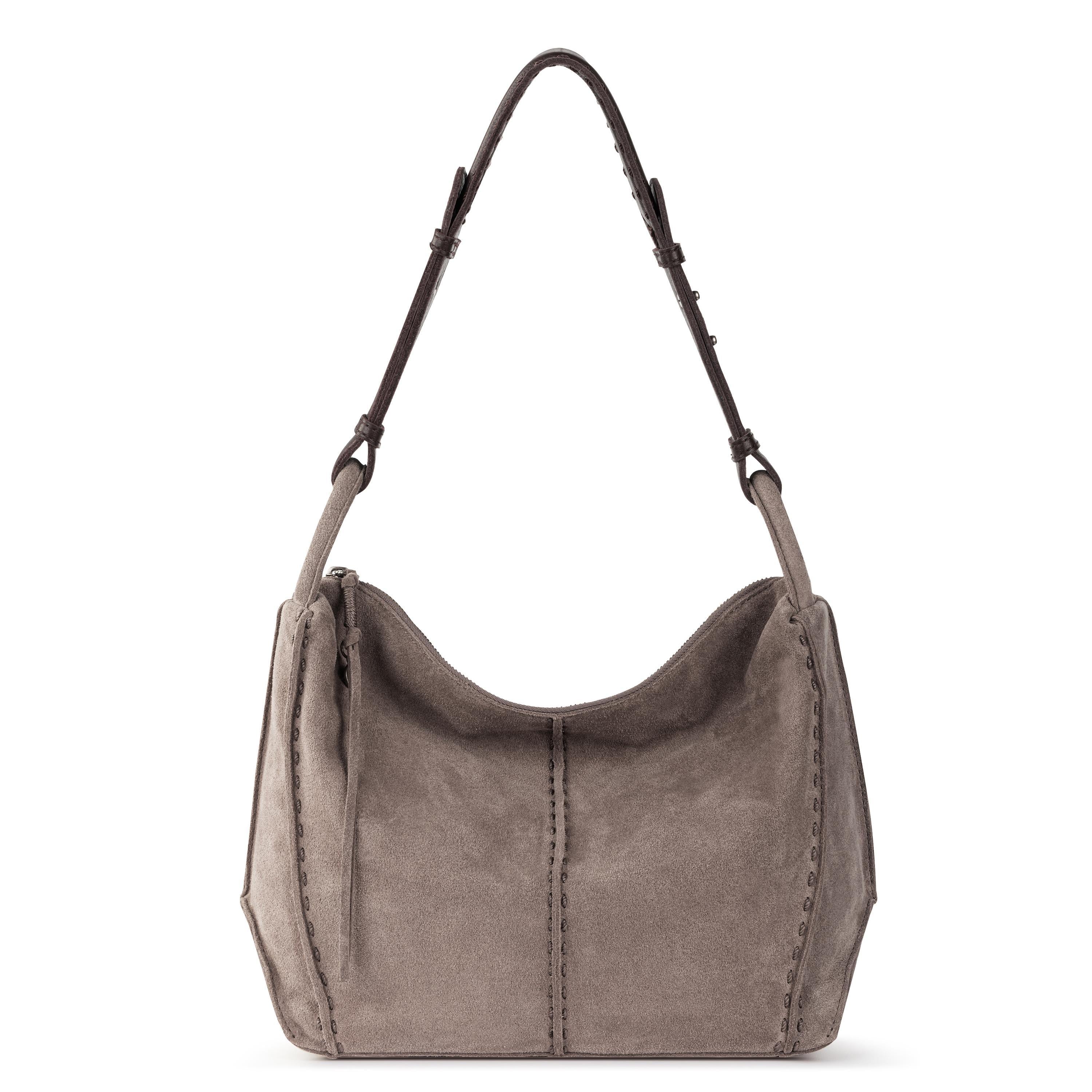 The Sak Los Feliz Hobo - Leather - Mushroom Suede