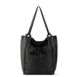 The Sak Los Feliz Tall Tote - Leather - Black