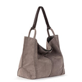 The Sak Los Feliz Large Tote - Leather - Mushroom Suede
