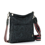 Sakroots Lucia Crossbody - EcoTwill - Black Spirit Desert