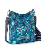 Sakroots Lucia Crossbody - EcoTwill - Royal Blue Seascape