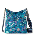 Sakroots Lucia Crossbody - EcoTwill - Royal Blue Seascape